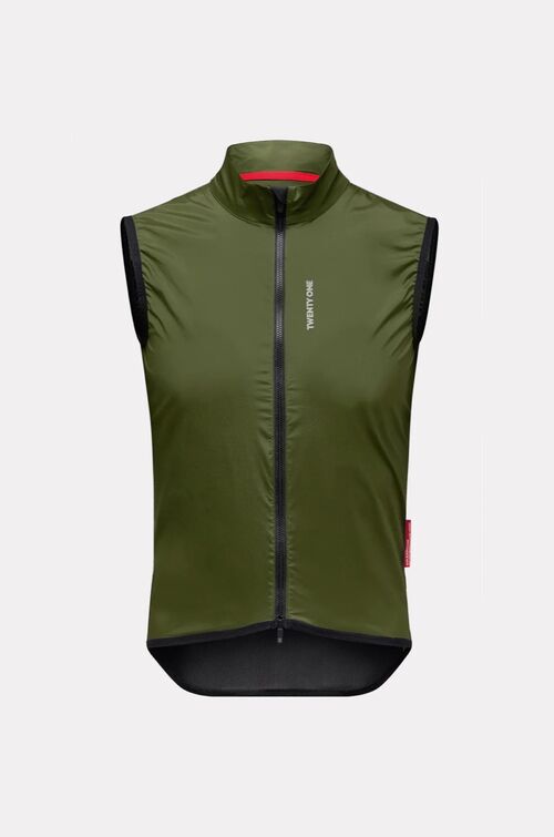 CHALECO HOMBRE CORTAVIENTOS FACTY 2.0 GREEN FOREST S