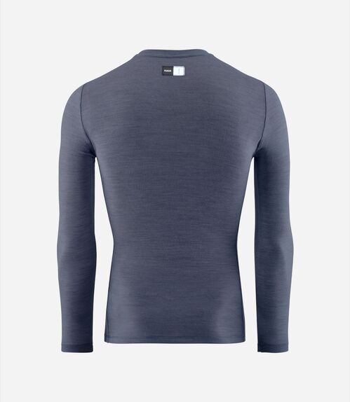 PEDALED ELEMENT CAMISETA MANGA LARGA MERINO NAVY L