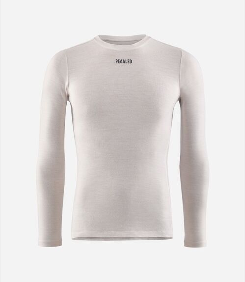 PEDALED ELEMENT CAMISETA MANGA LARGA MERINO OFF WHITE M