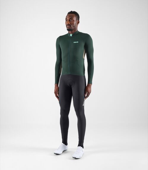 PEDALED ELEMENT MAILLOT MANGA LARGA GREEN S