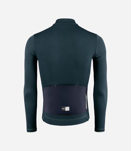 PEDALED ELEMENT MAILLOT MANGA LARGA MERINO NAVY M