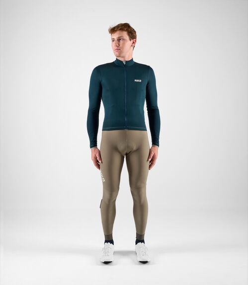 PEDALED ELEMENT MAILLOT MANGA LARGA MERINO NAVY M