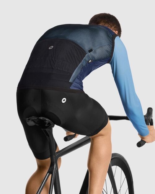 ASSOS MILLE GT WIND VEST C2 CHALECO HOMBRE GENESI BLUE M