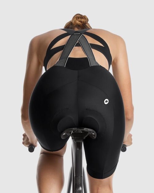 ASSOS CULOTE CORTO  UMA GT BIB SHORTS C2 MUJER BLACK SERIES M