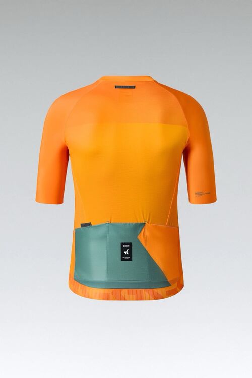 Maillot Gobik CX Pro 3.0 Unisex Manga Corta Tangerine S