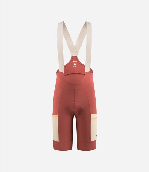 PEDALED ODYSSEY BIB SHORTS CULOTE HOMBRE DARK RED S