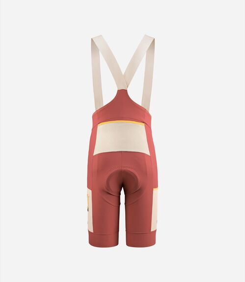 PEDALED ODYSSEY BIB SHORTS CULOTE HOMBRE DARK RED S