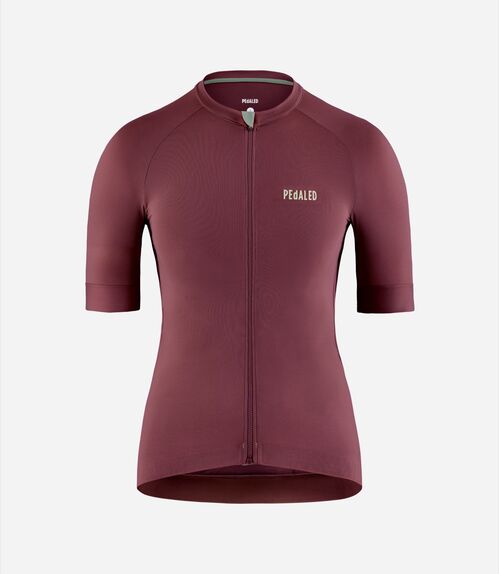PEDALED ELEMENT ELEMENT LTW JERSEY MUJER BURGUNDY S