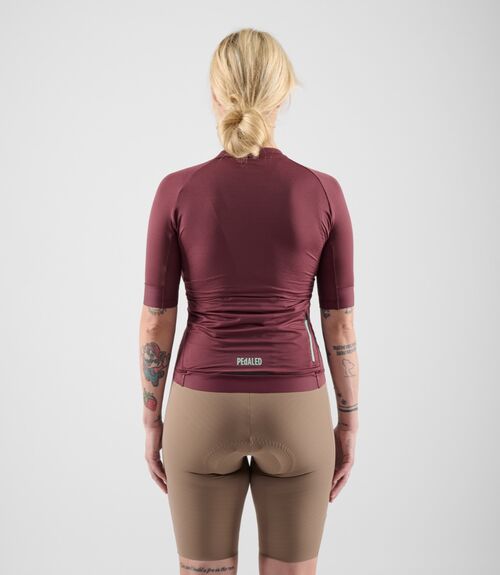 PEDALED ELEMENT ELEMENT LTW JERSEY MUJER BURGUNDY S