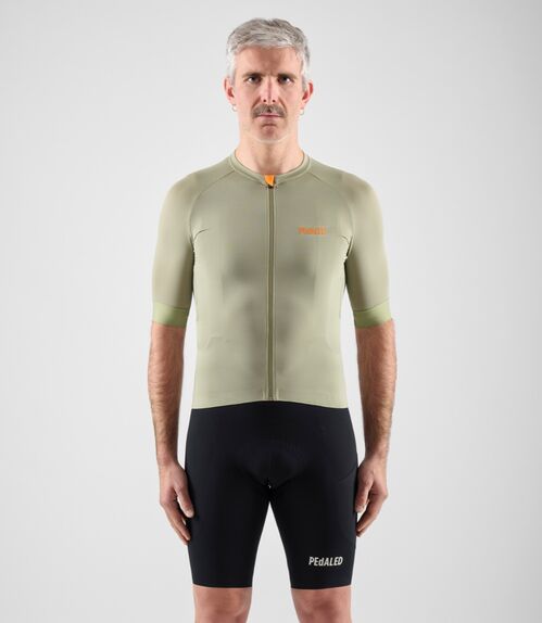 PEDALED ELEMENT LTW JERSEY MAILLOT HOMBRE OLIVE GREEN S