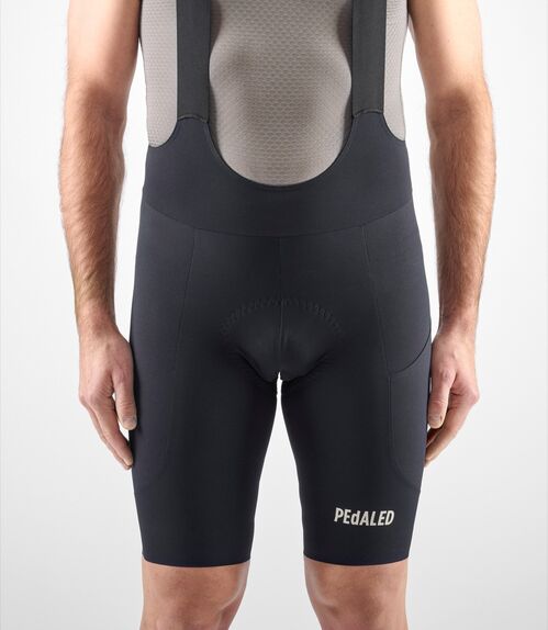 PEDALED ELEMENT LIGHTWEIGHT BIB CULOTE HOMBRE BLACK XL