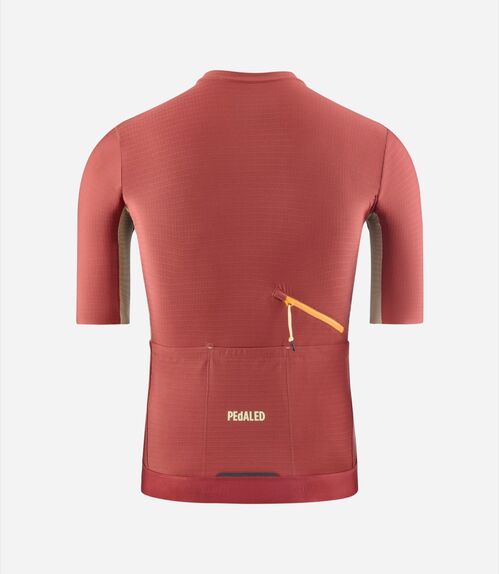 PEDALED ODYSSEY JERSEY MAILLOT HOMBRE DARK RED S