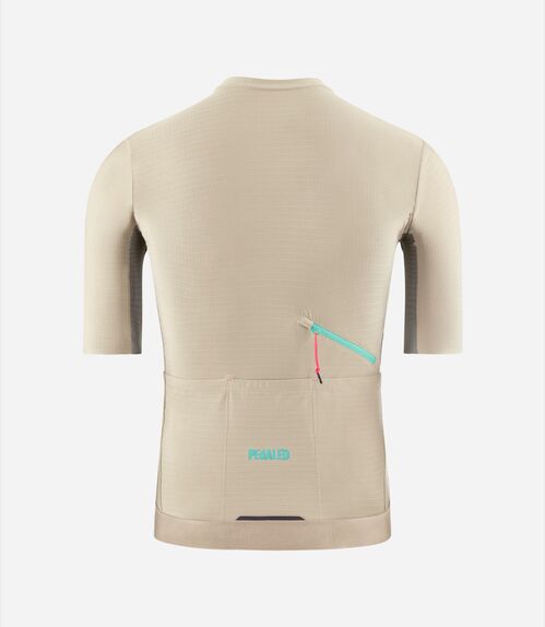 PEDALED ODYSSEY JERSEY MAILLOT HOMBRE BEIGE S