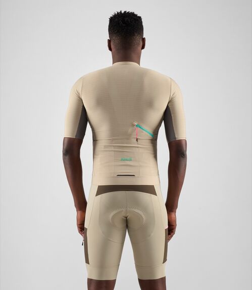 PEDALED ODYSSEY JERSEY MAILLOT HOMBRE BEIGE S