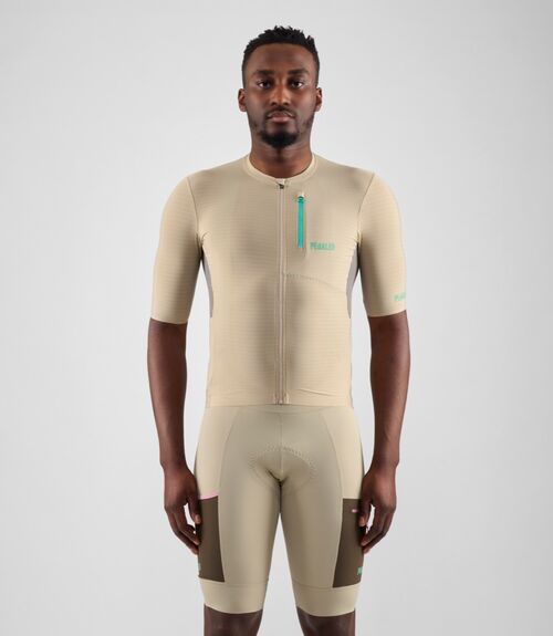 PEDALED ODYSSEY JERSEY MAILLOT HOMBRE BEIGE XL