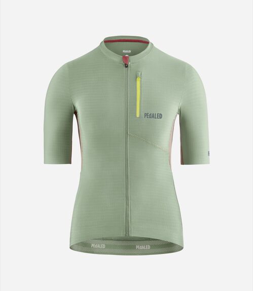 PEDALED ODYSSEY JERSEY MUJER OLIVE GREEN S