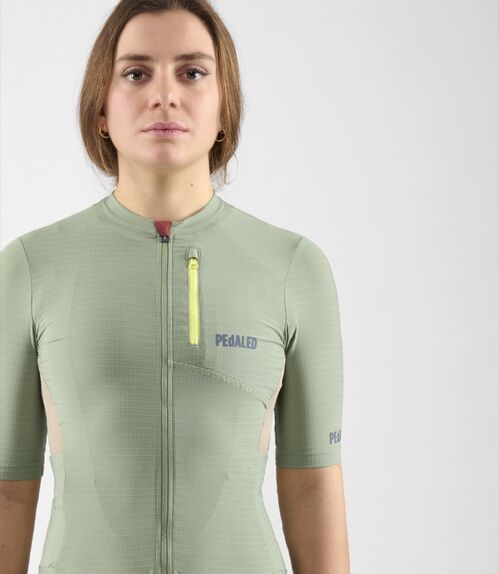 PEDALED ODYSSEY JERSEY MUJER OLIVE GREEN S