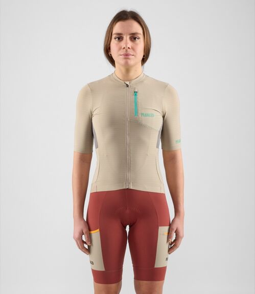PEDALED ODYSSEY JERSEY MUJER BEIGE S