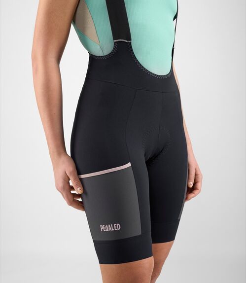 PEDALED  ODYSSEY BIB SHORTS CULOTE MUJER BLACK S