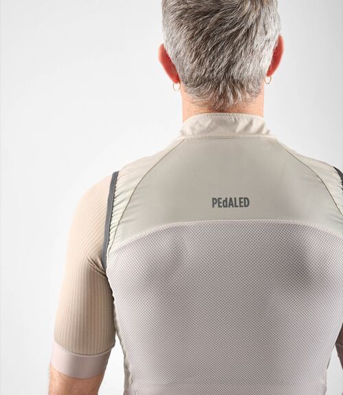 pedaled ELEMENT WIND PR VEST BEIGE CHALECO HOMBRE BEIGE S