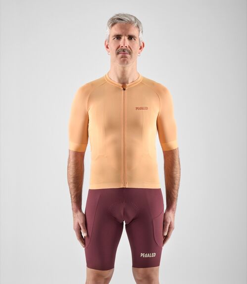 PEDALED ELEMENT LTW JERSEY MAILLOT HOMBRE LIGHT ORANGE M