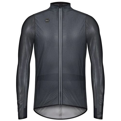 CHAQUETA LIGERA IMPERMEABLE PLUVIA UNISEX TRUE BLACK S