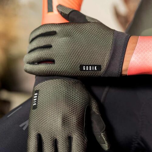 Guantes Gobik Lynx Para Bicicleta Unisex Army S