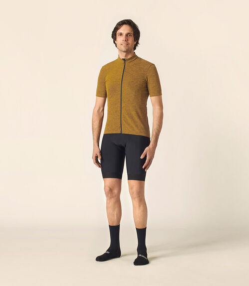 PEDALED MAILLOT HOMBRE KAIDO MERINO GOLDEN YELLOW M