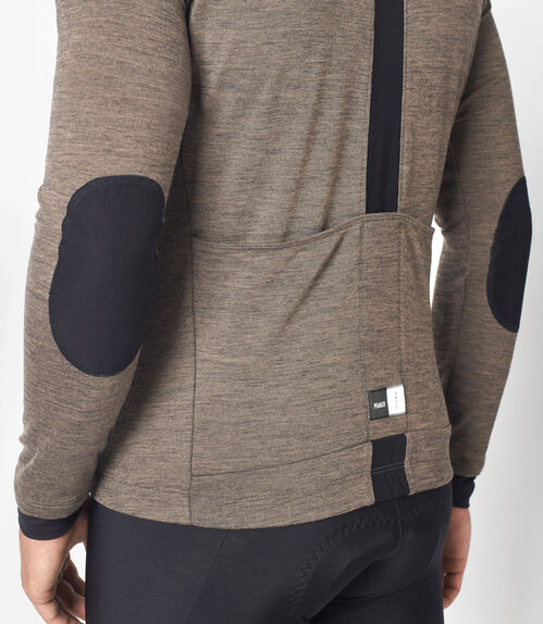 PEDALED MAILLOT LS HOMBRE KAIDO MERINO WALNUT M