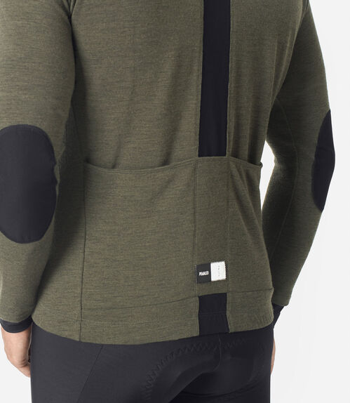 PEDALED MAILLOT LS HOMBRE KAIDO MERINO GREY INK XL
