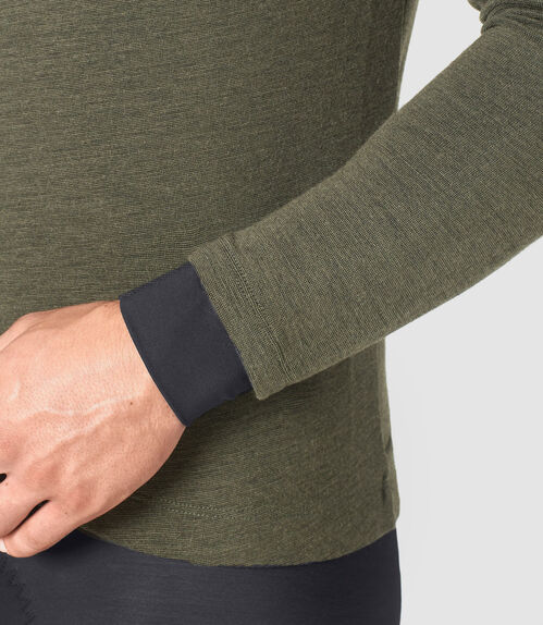 PEDALED MAILLOT LS HOMBRE KAIDO MERINO GREY INK XL