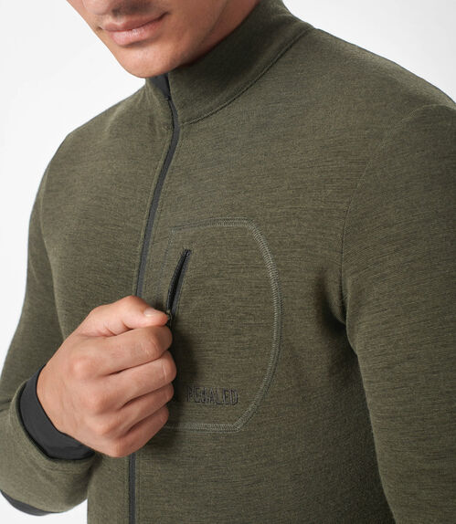 PEDALED MAILLOT LS HOMBRE KAIDO MERINO GREY INK XL