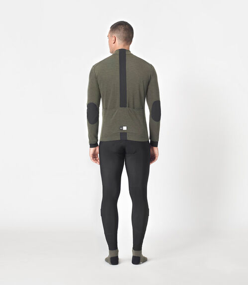 PEDALED MAILLOT LS HOMBRE KAIDO MERINO GREY INK XL