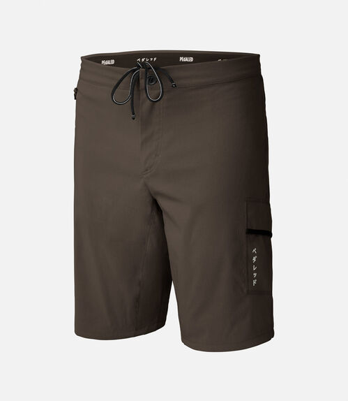 PEDALED PANTALONES CORTOS HOMBRE GRAVEL JARY TURKISH COFFEE S