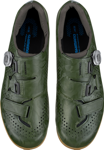 ZAPATILLA SHIMANO GRAVEL RX600 VERDE 41