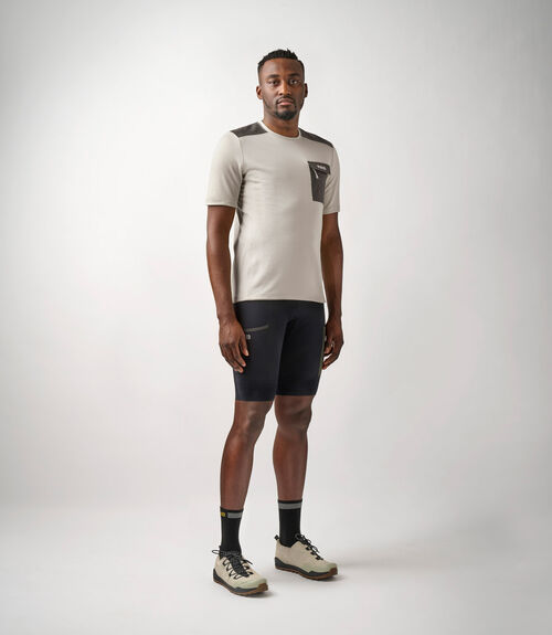 CAMISETA PEDALED MANGA CORTA ODYSSEY MERINO OFF WHITE L