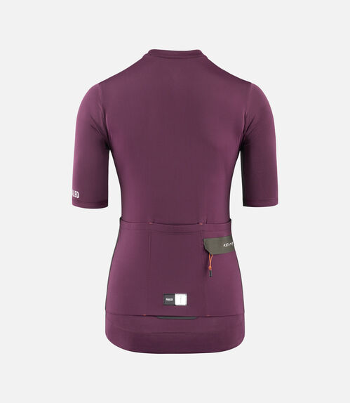 PEDALED MAILLOT MUJER ODYSSEY MANGA CORTA PURPLE S