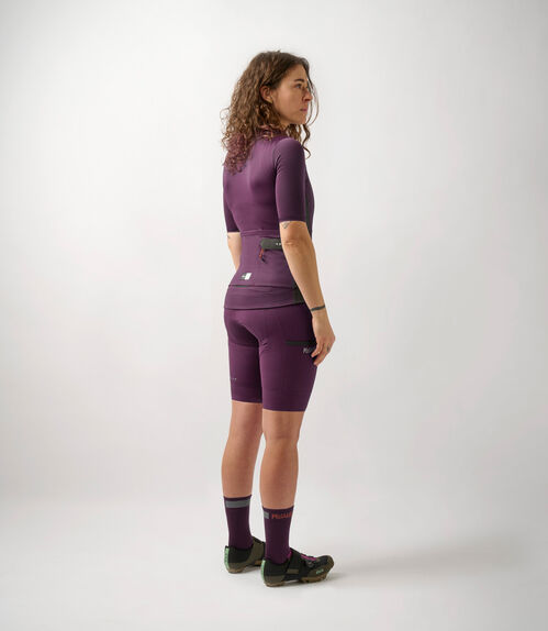 PEDALED MAILLOT MUJER ODYSSEY MANGA CORTA PURPLE S